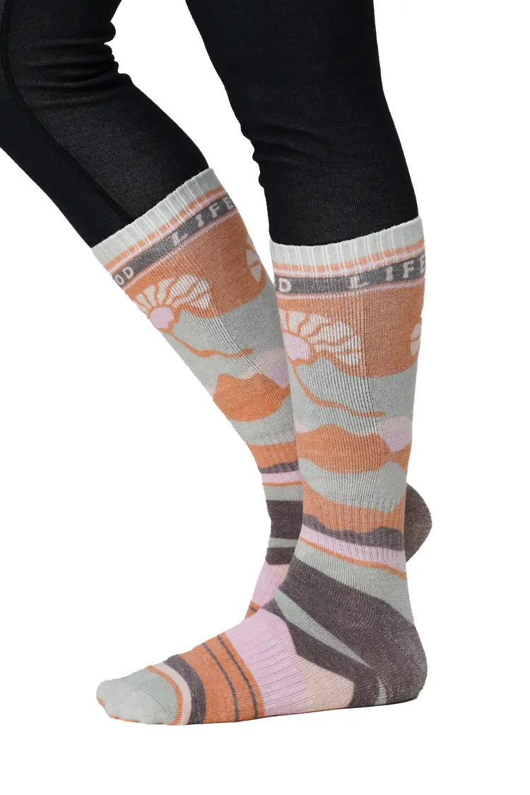 Notice the reckless FEMMES CHAUSSETTES DE SKI GOOD LIFE MERINO