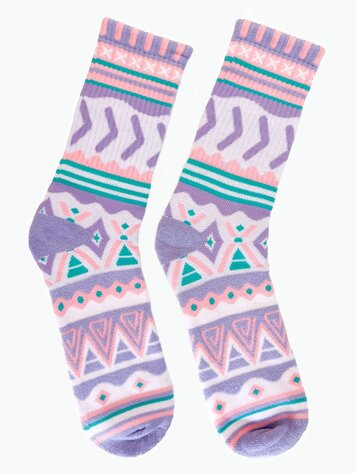 Notice the reckless FEMMES GOOD VIBE WARM SOCKS