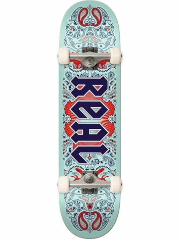 Real BANDANA SKATEBOARD COMPLET TEAL