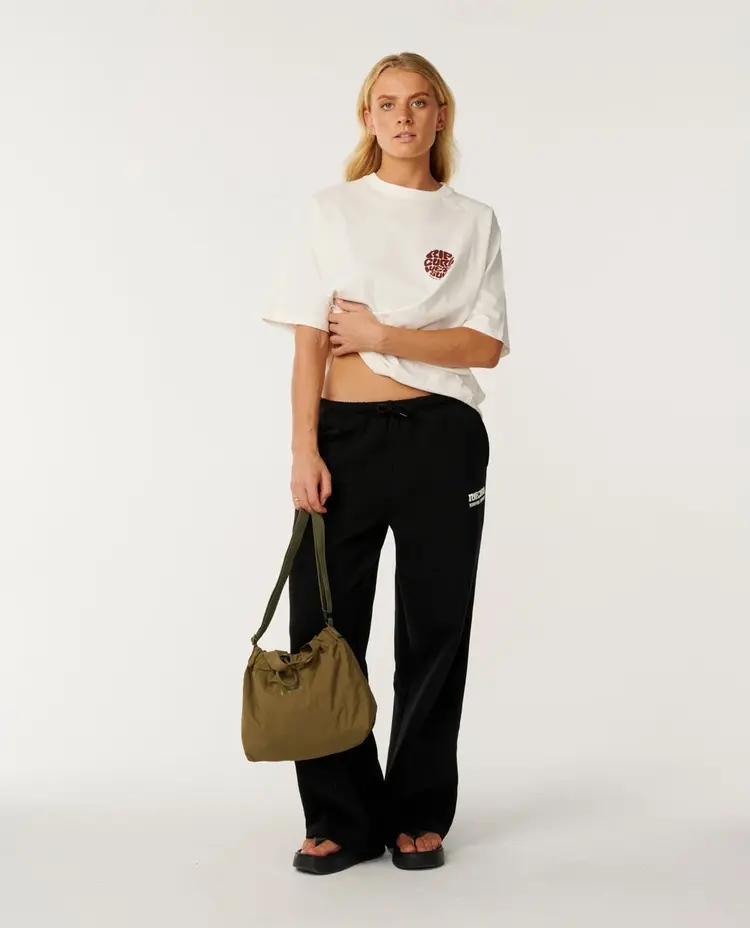 RIP CURL FEMMES SURF PUFF WIDE LEG TRACKPANT