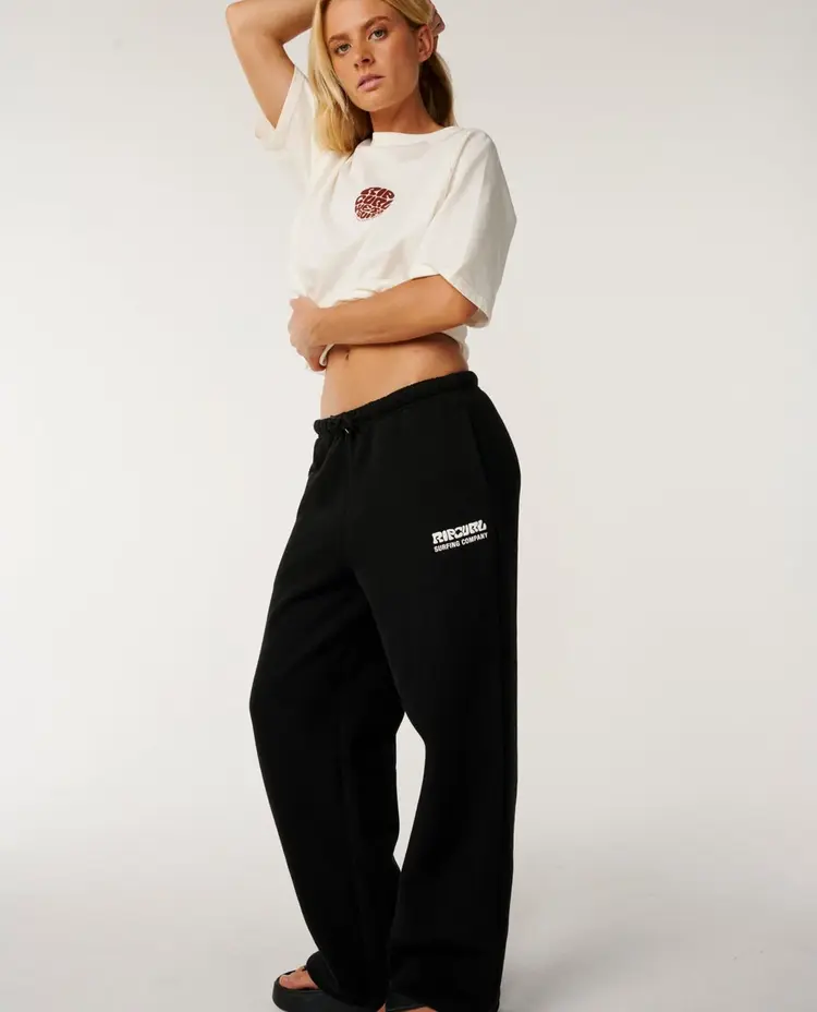 RIP CURL FEMMES SURF PUFF WIDE LEG TRACKPANT