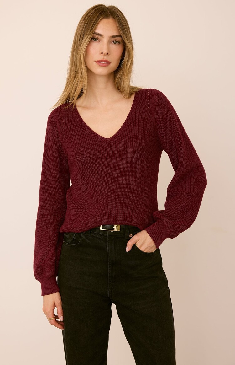 Gentle fawn WOMEN'S HAILEY PULLOVER SWEATER
