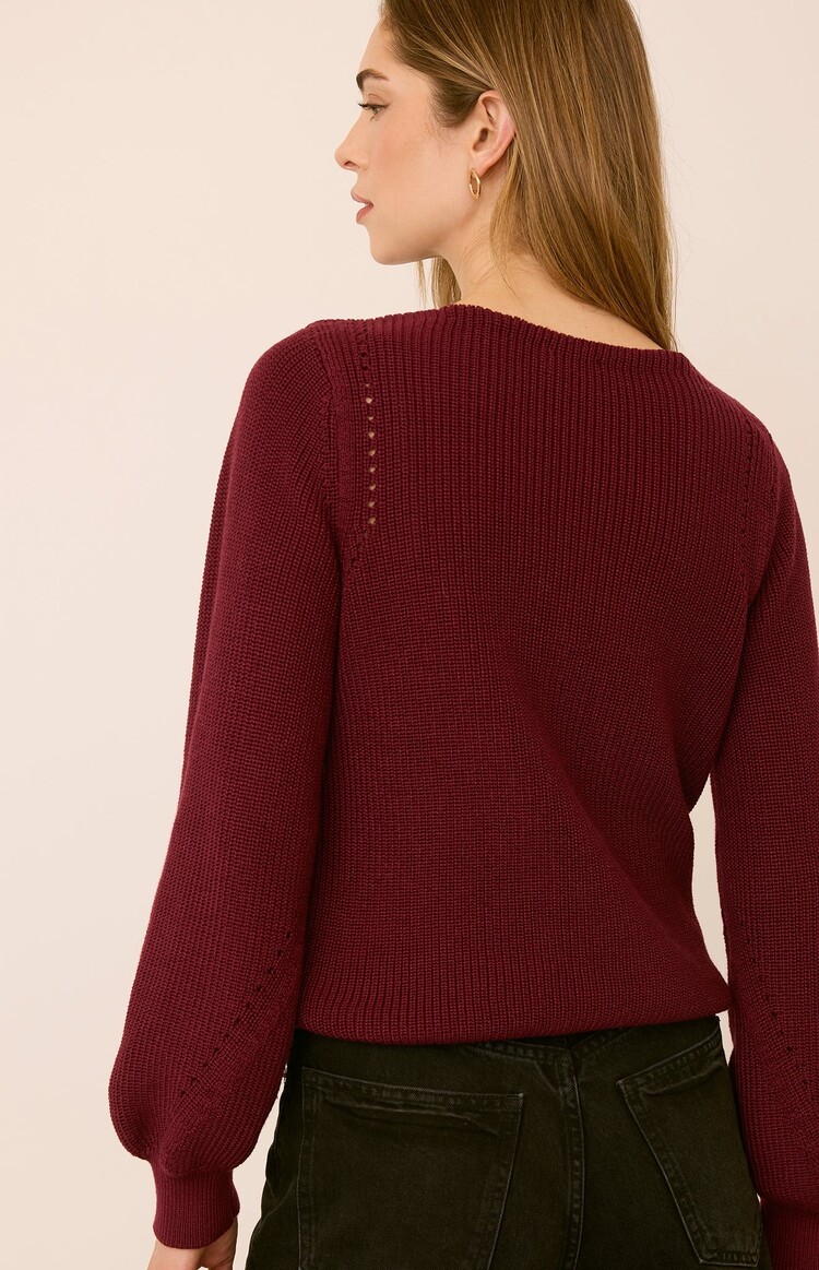 Gentle fawn FEMMES HAILEY PULLOVER SWEATER