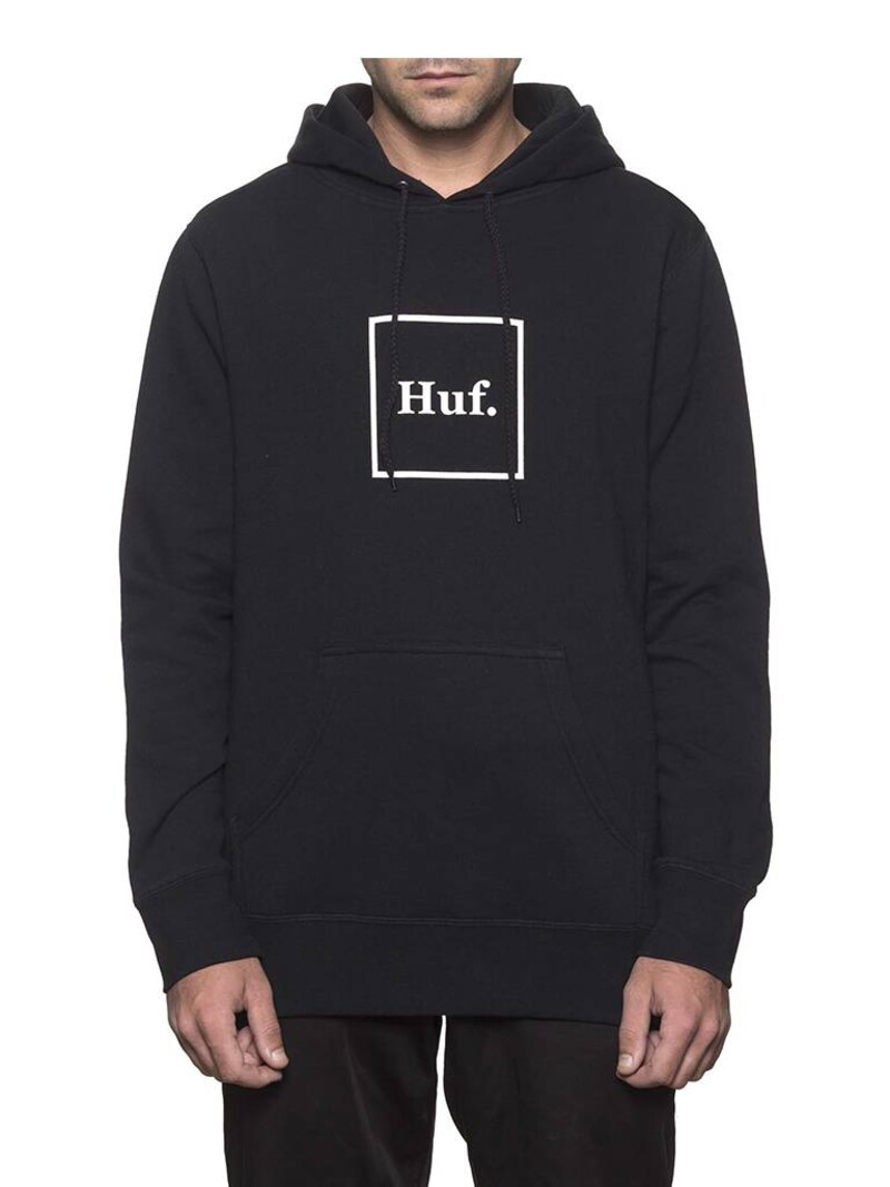 HUF BOX LOGO HOODIE - Universe Boardshop