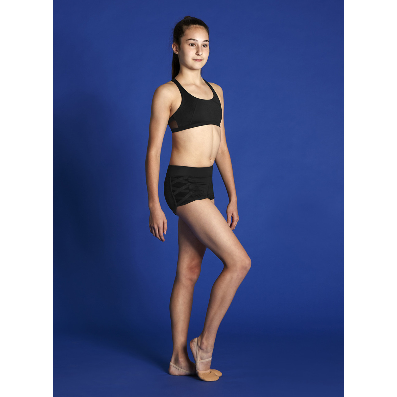 Bloch BM210T Criss cross crop top