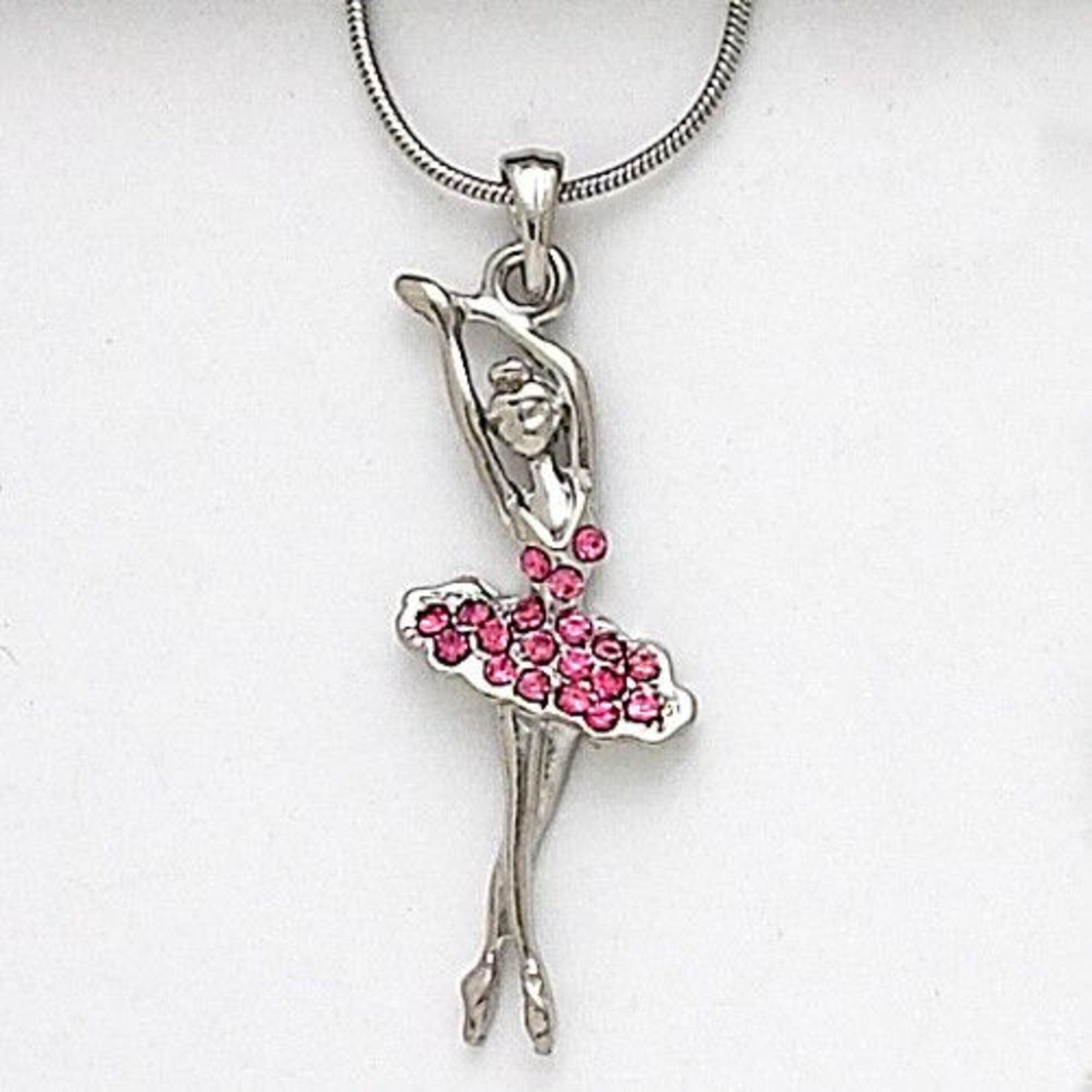 Dasha Designs 2790Pk Ballerina Necklace