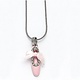 Dasha Designs 2789 NKA106 Enamel/Ribbon Shoe Necklace