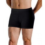 Motionwear 7199 Mens Elastic Waist Shorts 497 BLK Silkskyn LA