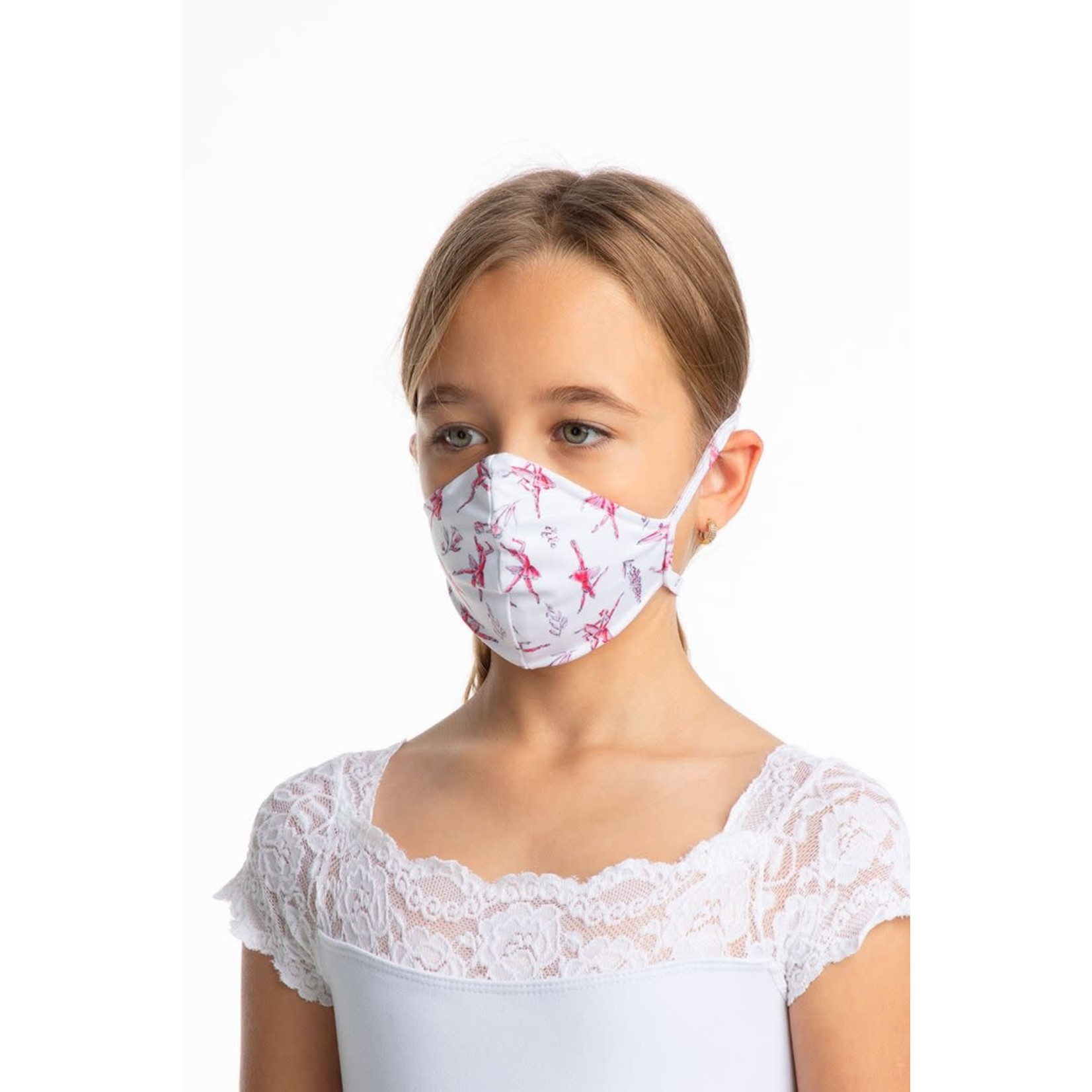 SoDanca L2179 Child Tied Fitted Face Mask