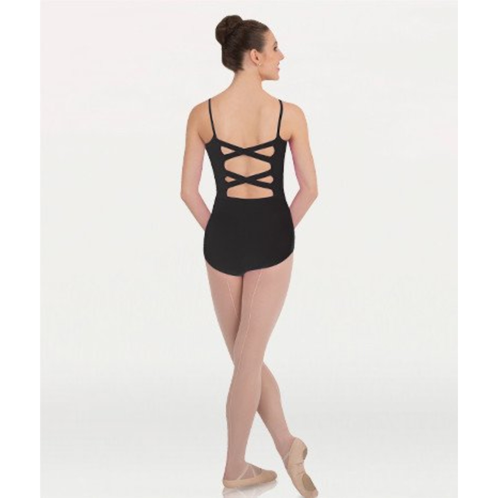 Body Wrappers P1072 Cross-Back Camisole Leotard
