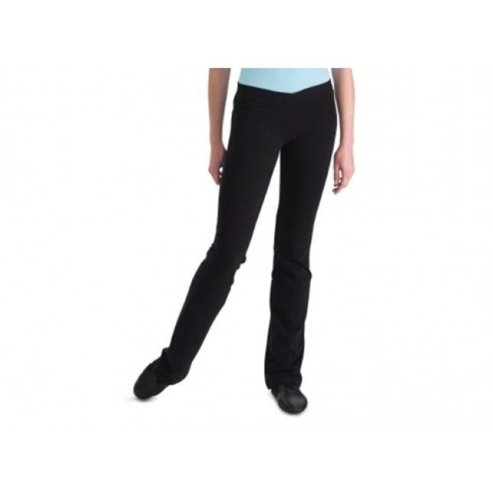 Adult V Front Jazz Pants P3618 - Tall XS & Large, Black – Dancer's Wardrobe