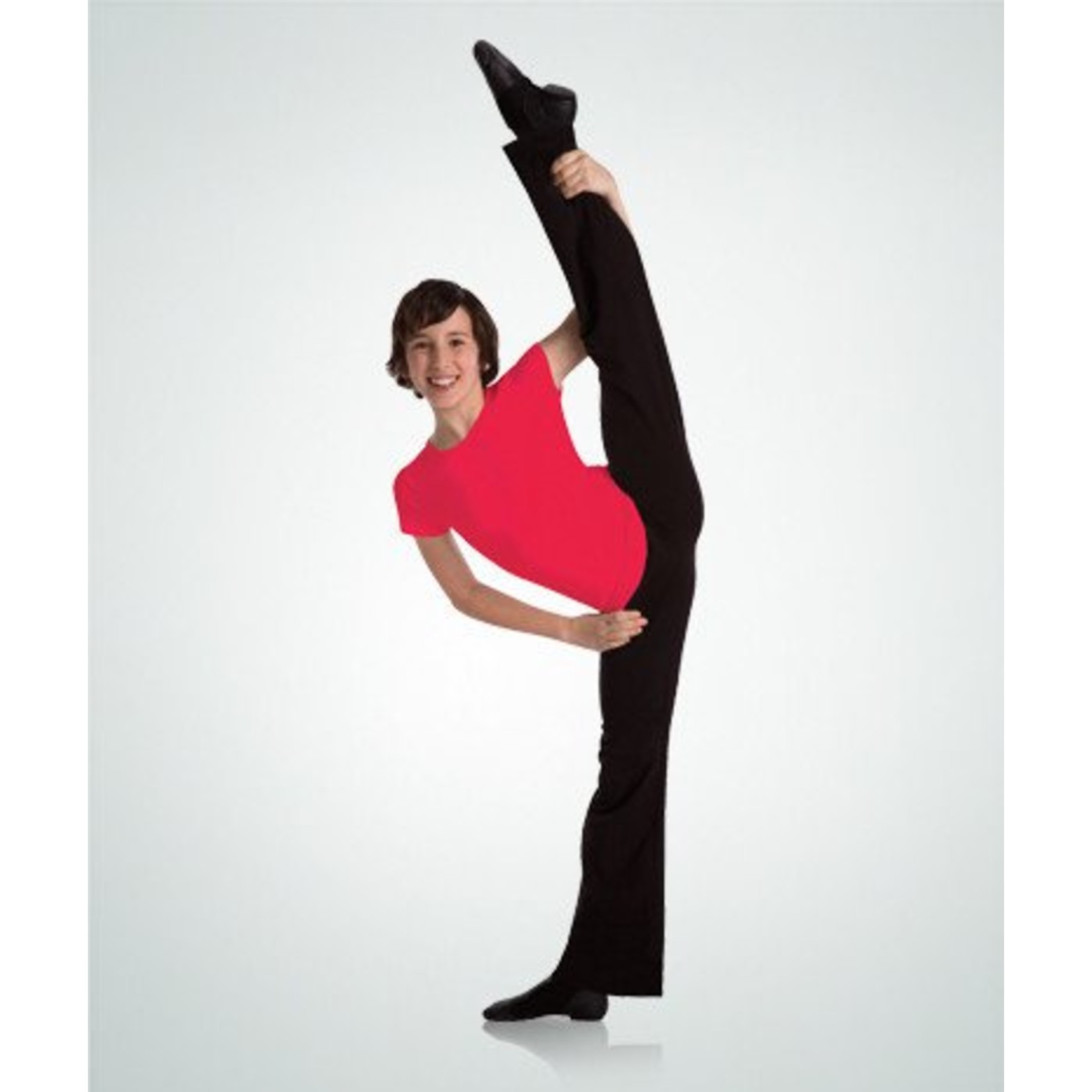 Body Wrappers Straight Leg Stretch Cotton Jazz Dance Pants - B191 Boys