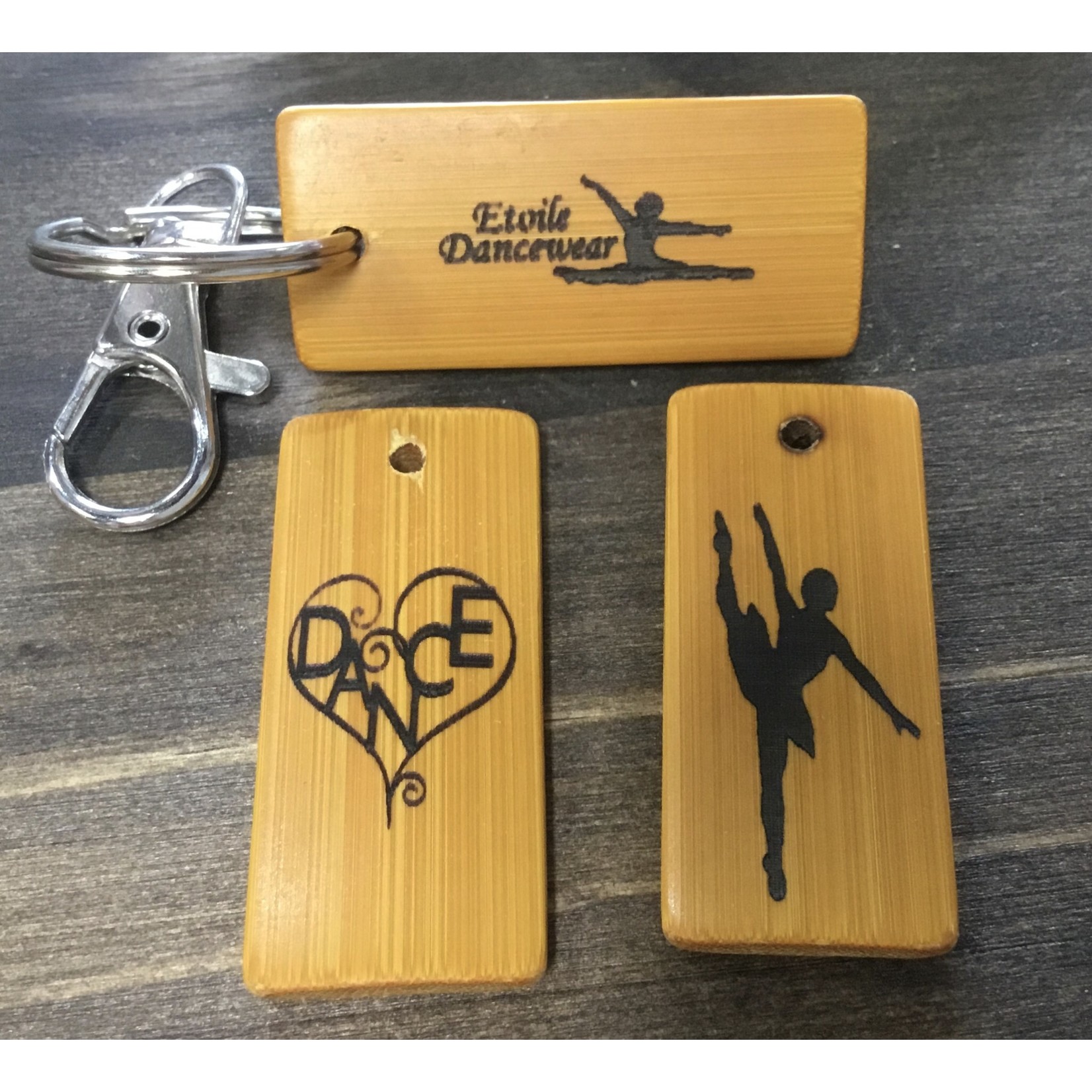 Etoile Dancewear Bamboo Keychain