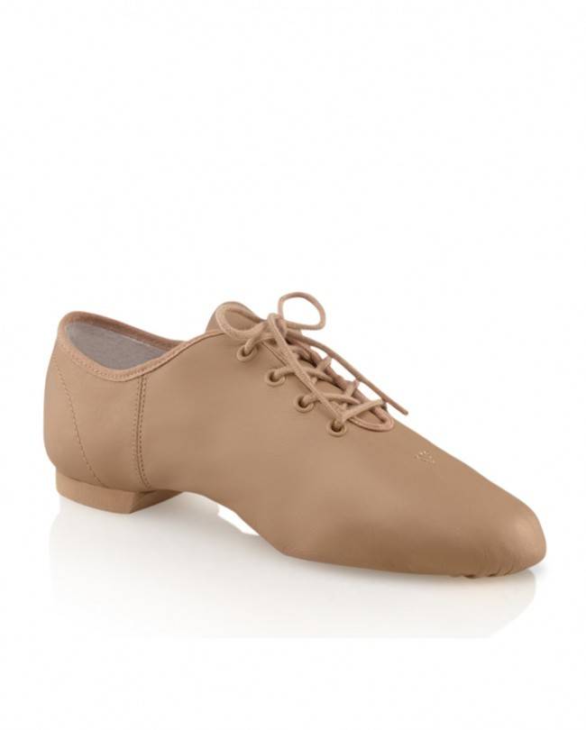 Capezio EJ1 Adult Entry Jazz Split Sole Leather Oxford Shoe