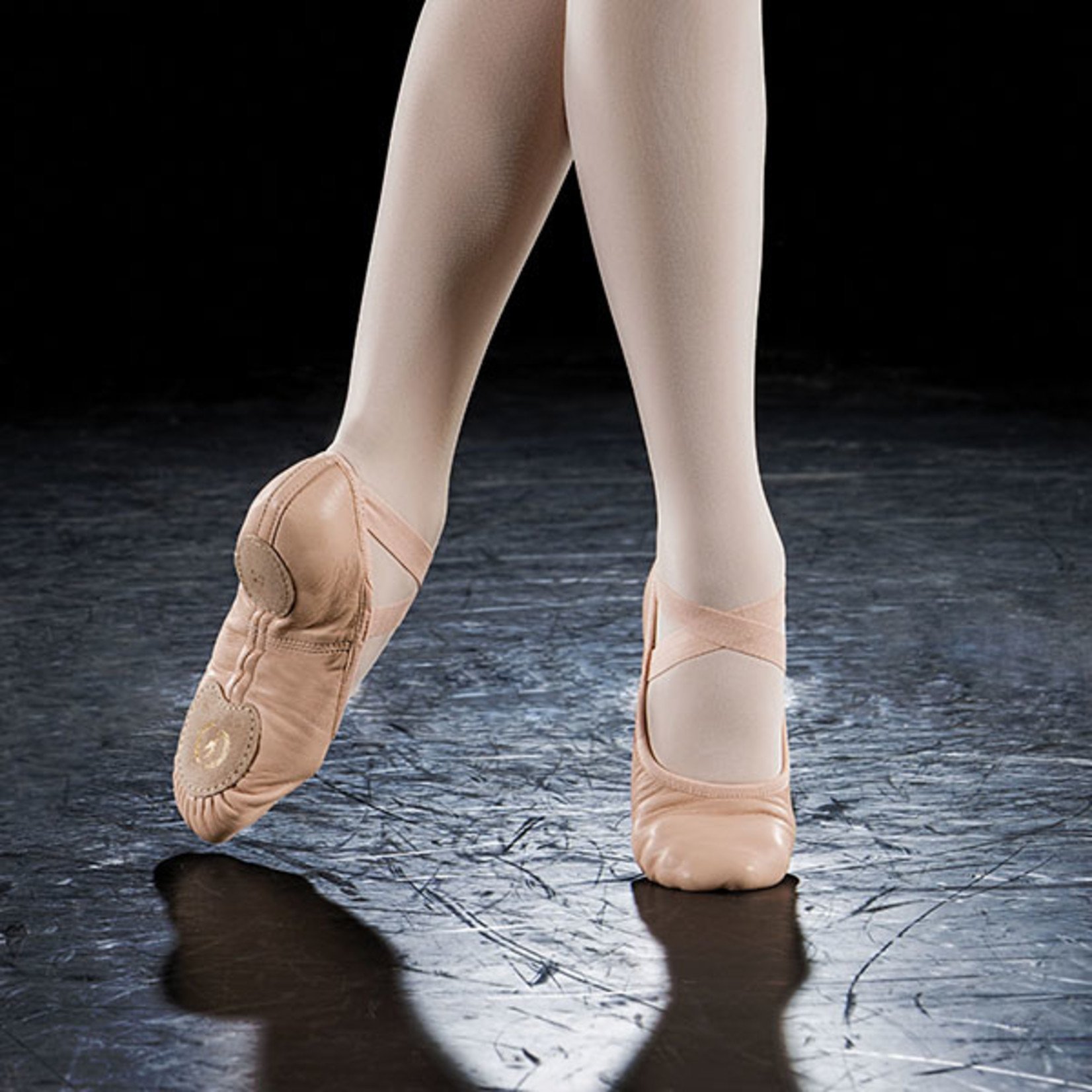 Eurotard A2004c Child Coupé Leather Split Sole Ballet Shoe