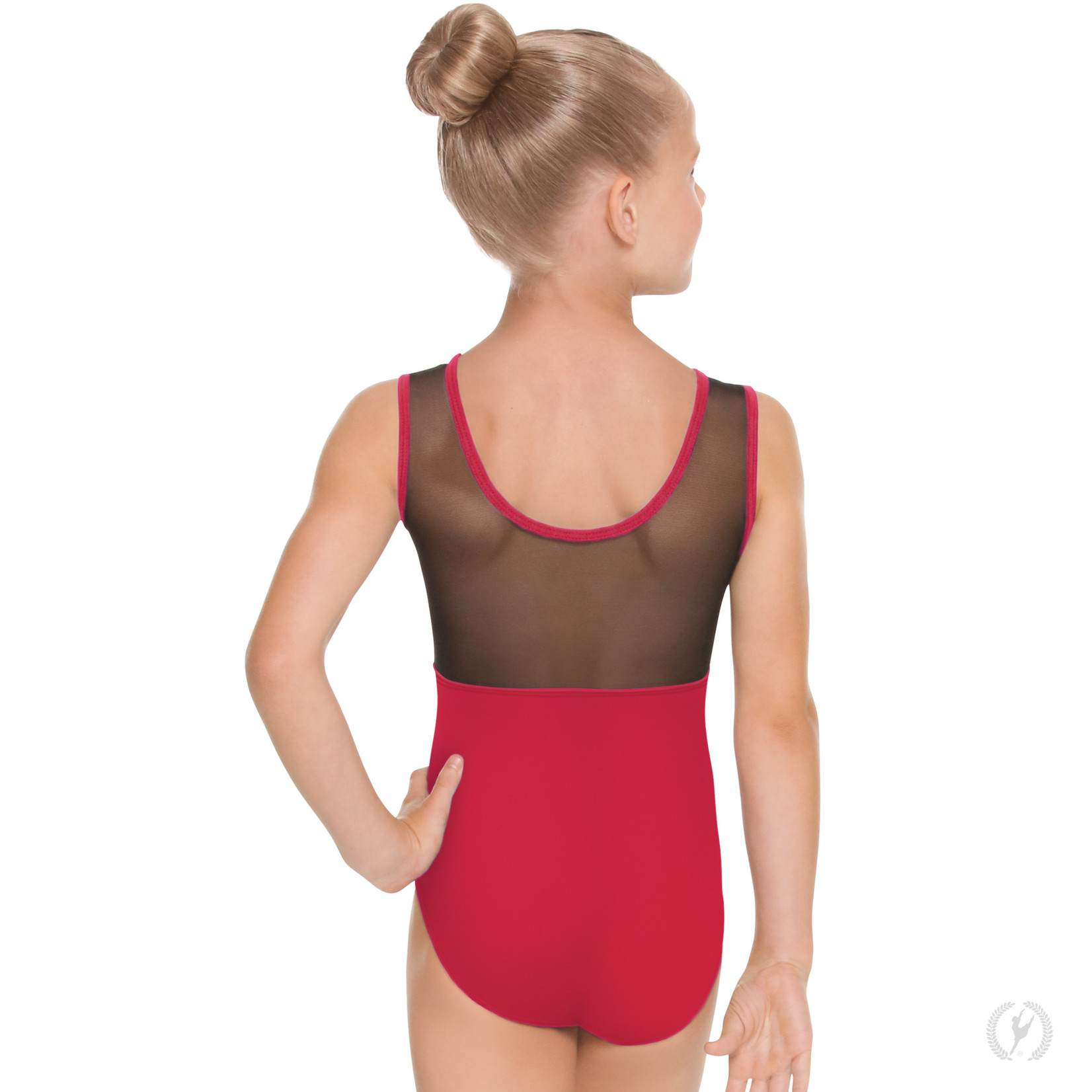 Eurotard 44586C Girls Mesh Back Tank Leo