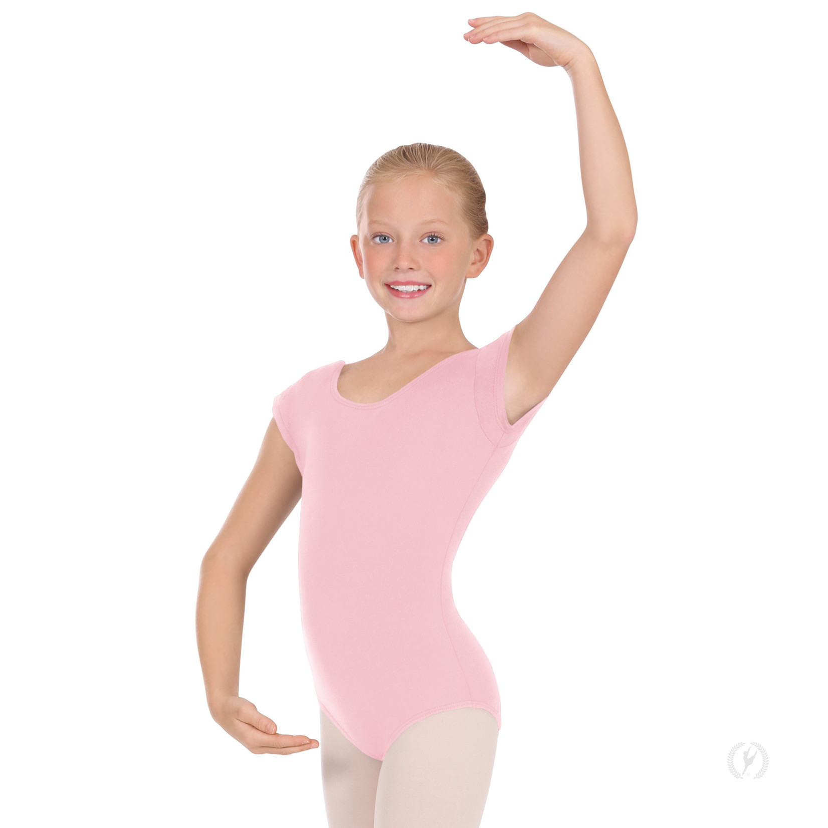 Eurotard 44286 - Girls Bow Back Cap Sleeve Leo
