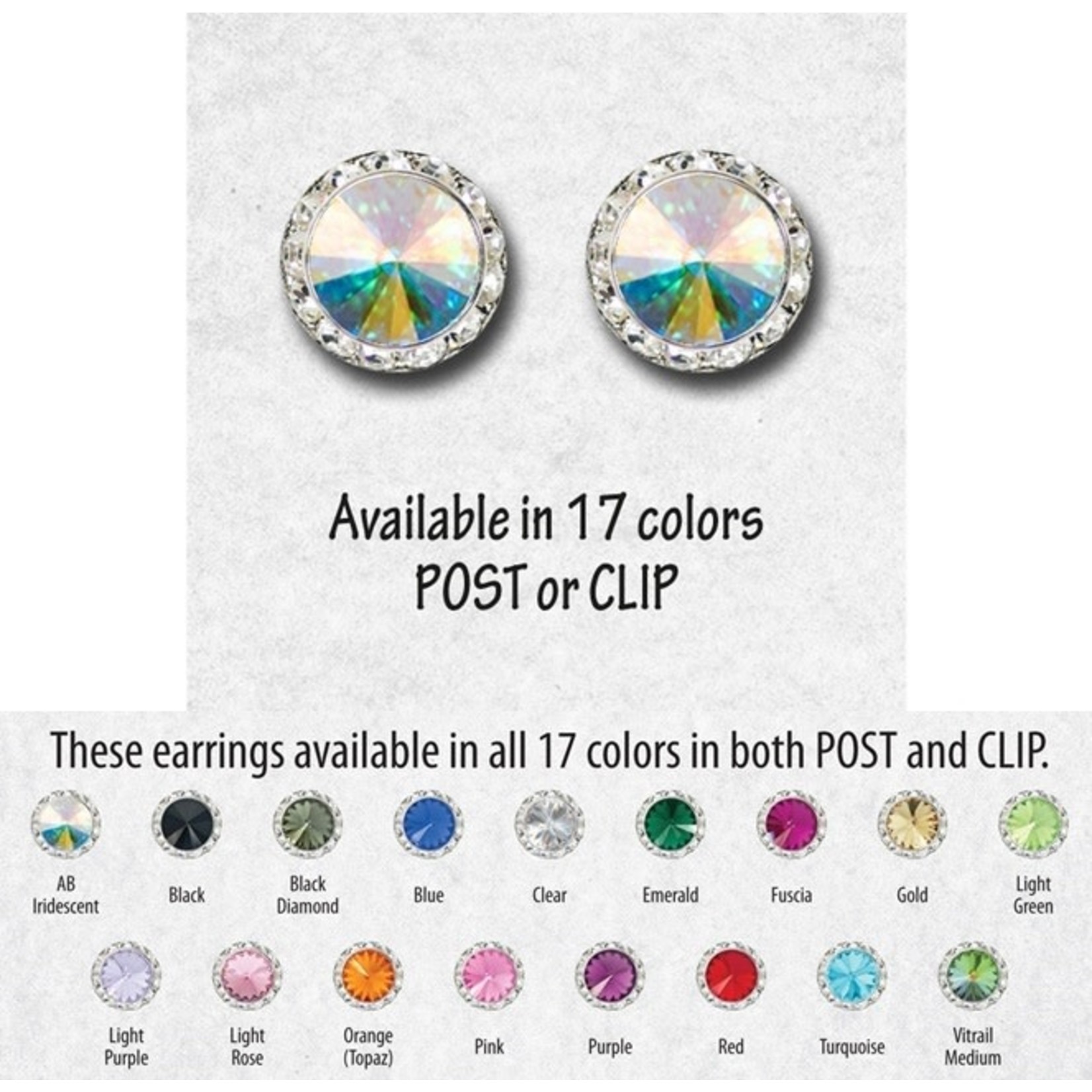 tyvm 98011 Ultra Sparkle Earrings - 11mm