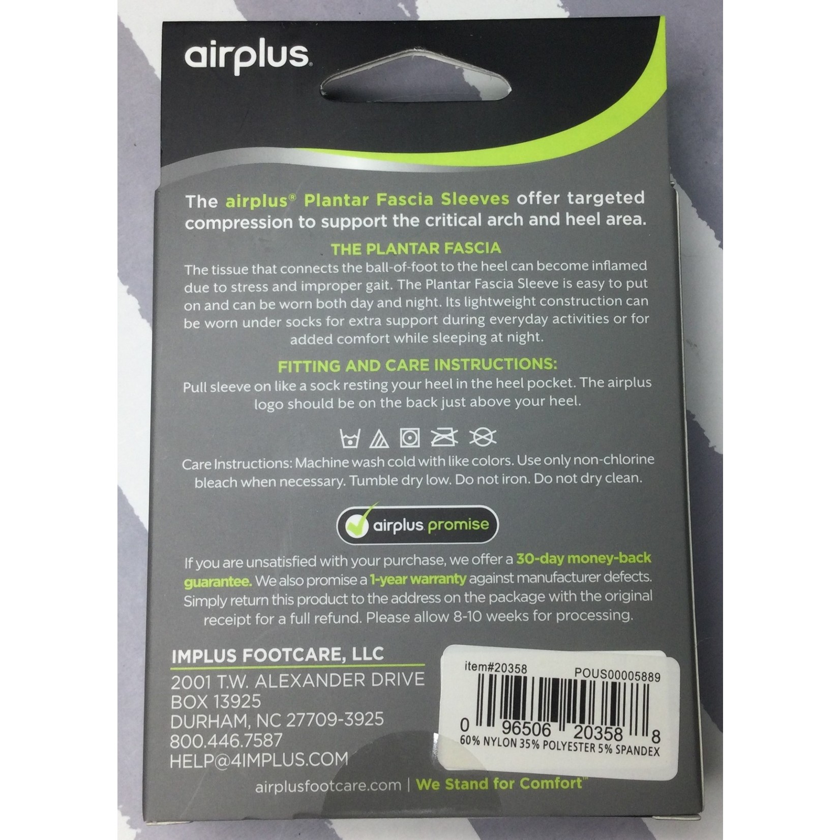 Airplus Plantar Fascia Sleeves