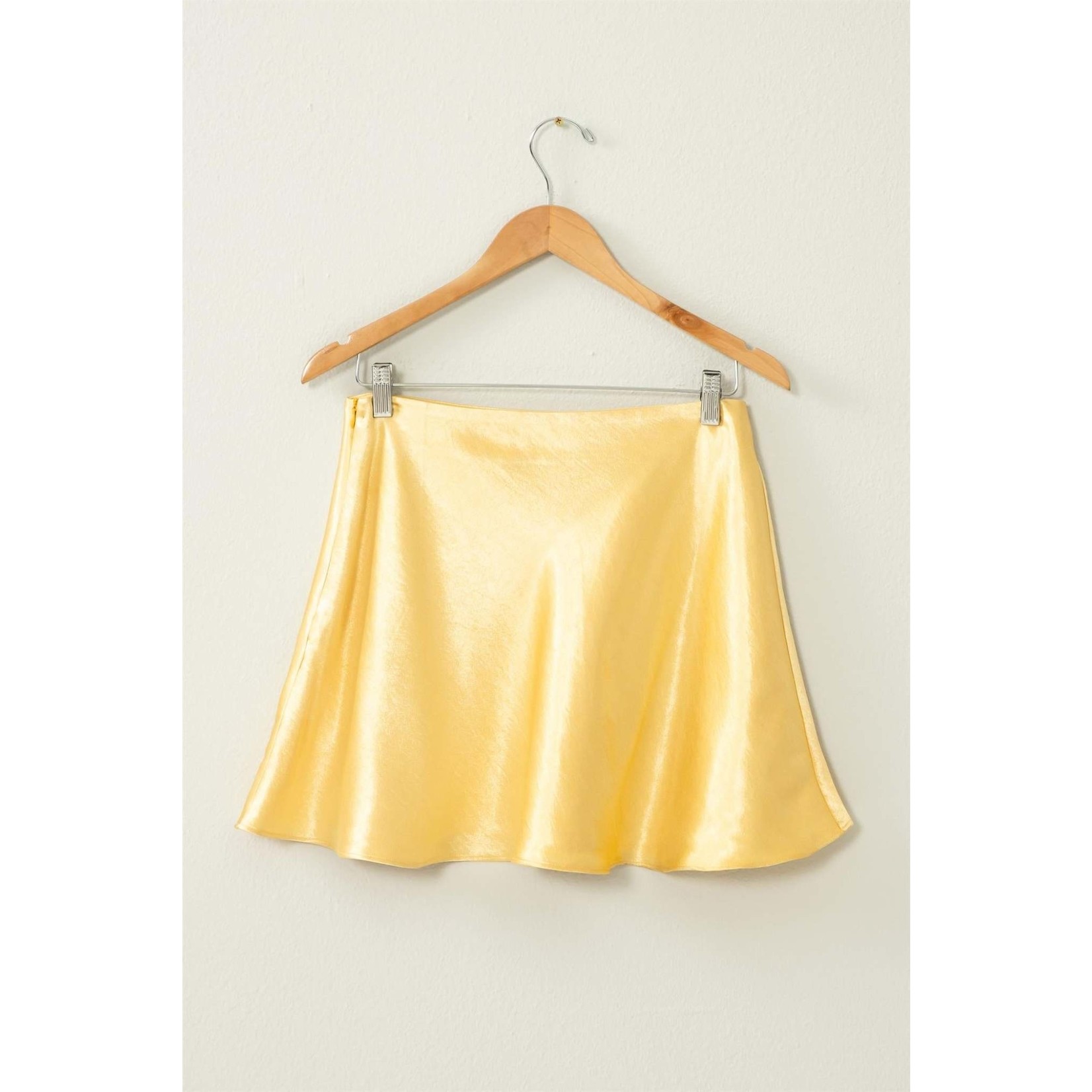 Double Zero Never Outdated Skater Mini Skirt