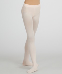 1915 Adult Self Knit Waistband Footed Tights