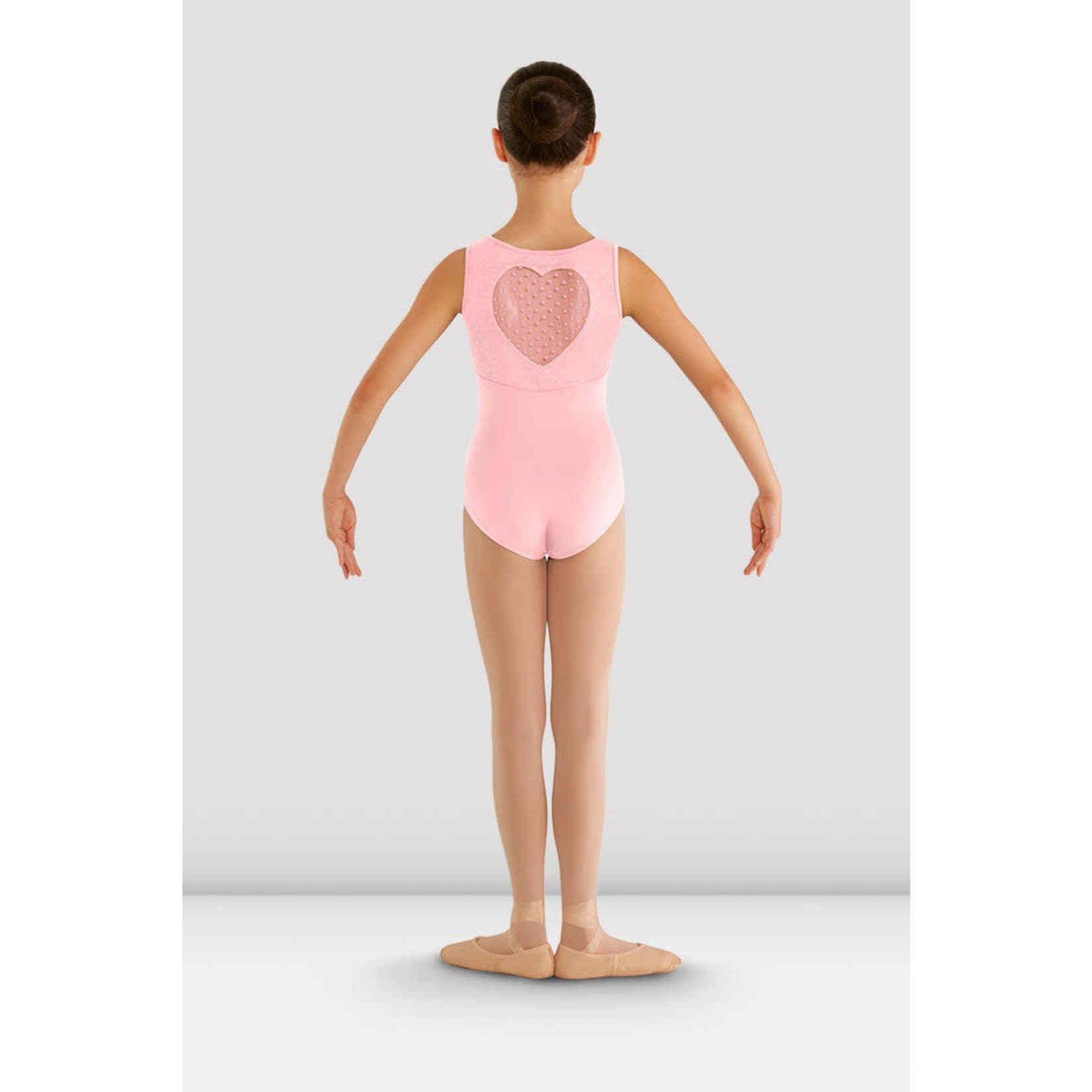 Bloch CL7905 Girls Miame Heart Mesh Leo