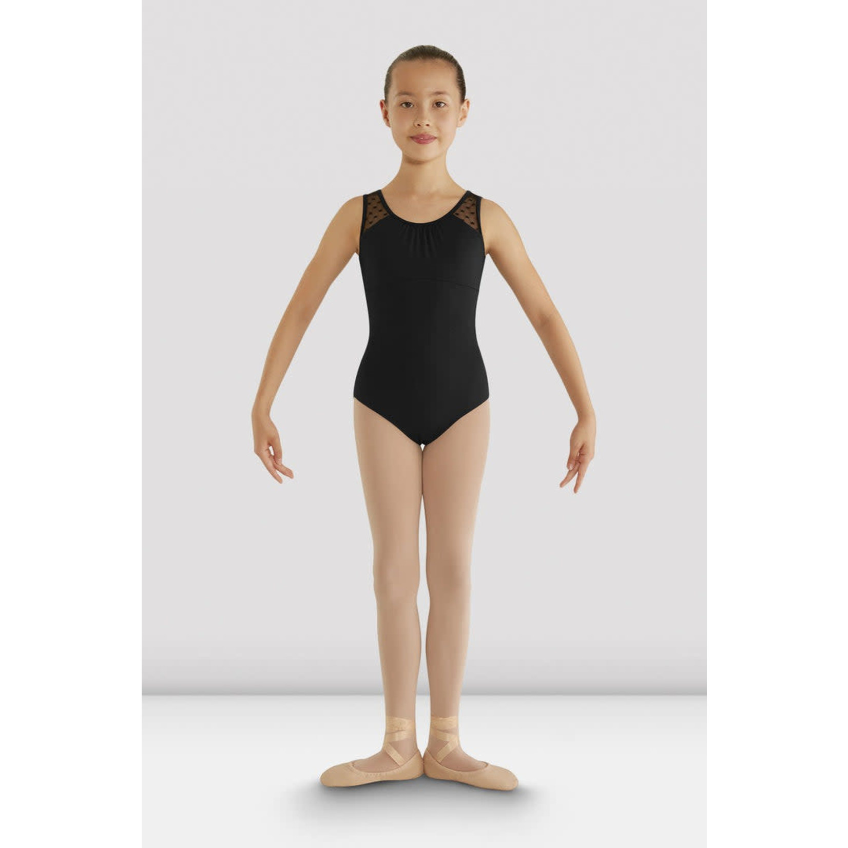 Bloch CL7905 Girls Miame Heart Mesh Leo
