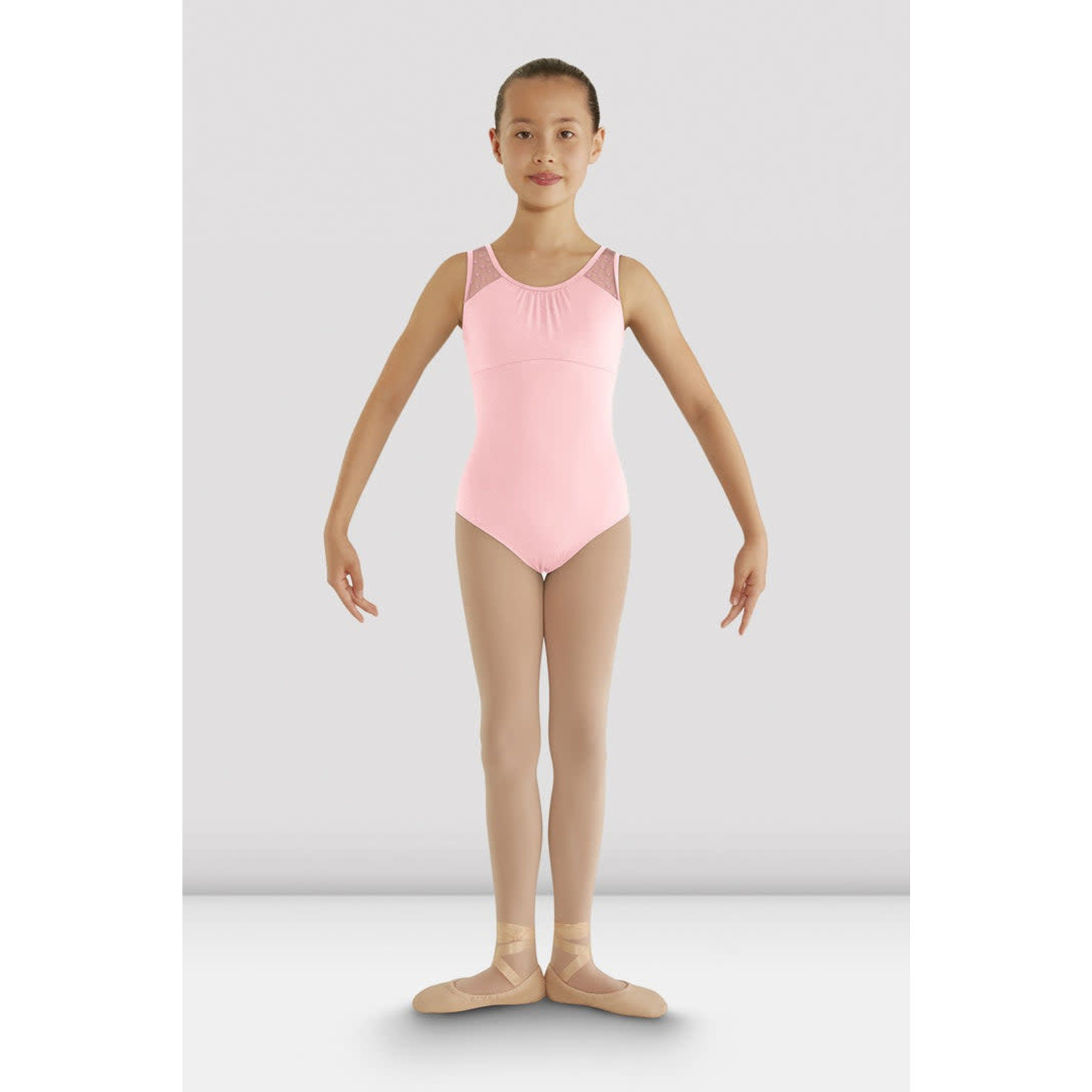 Bloch CL7905 Girls Miame Heart Mesh Leo