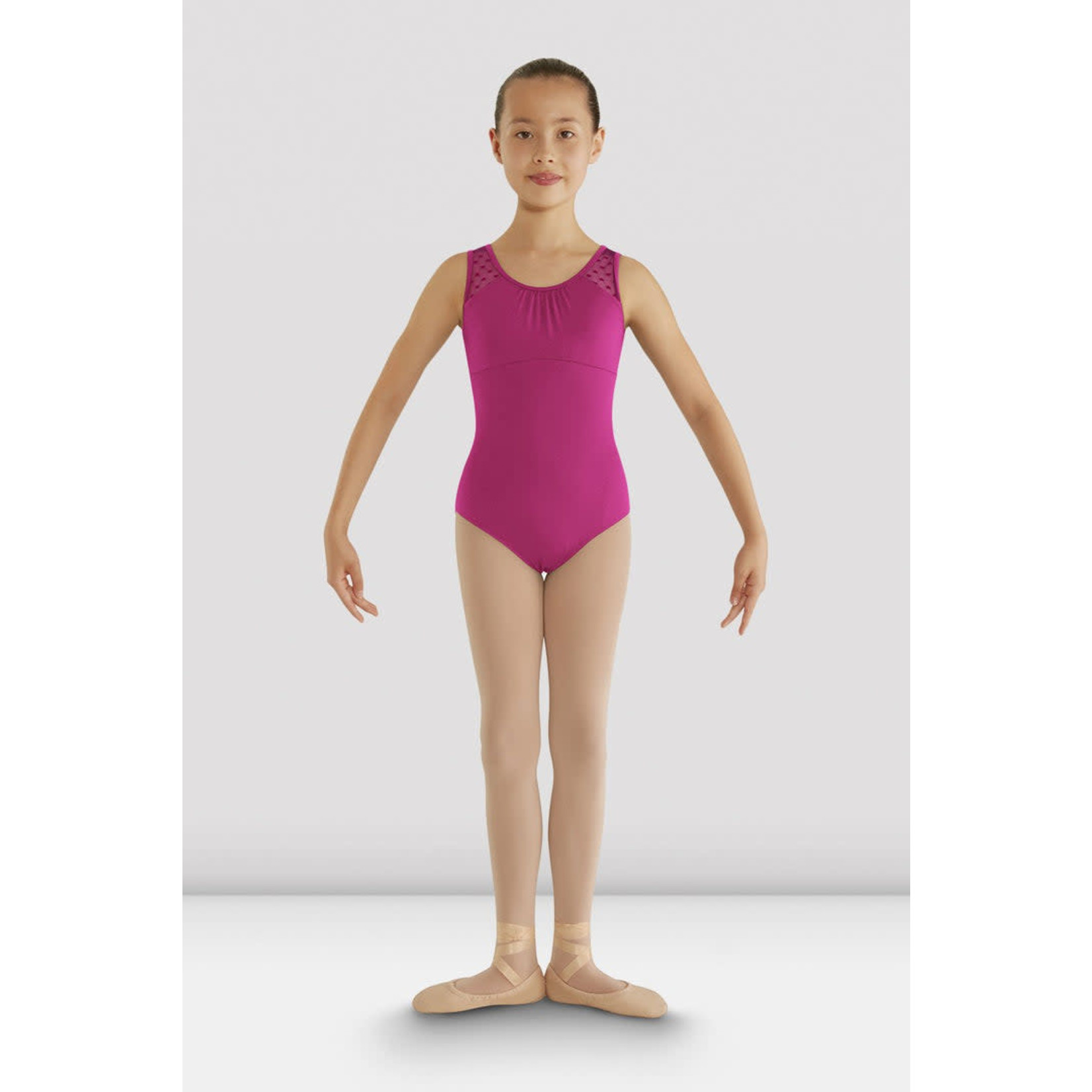 Bloch CL7905 Girls Miame Heart Mesh Leo