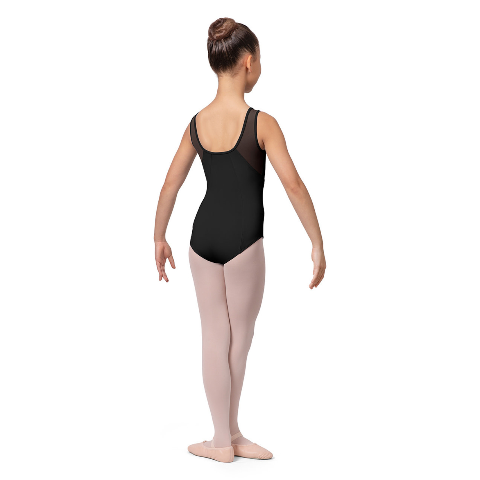 Bloch CL9655B Scoop Neck Mesh Bodice Leo