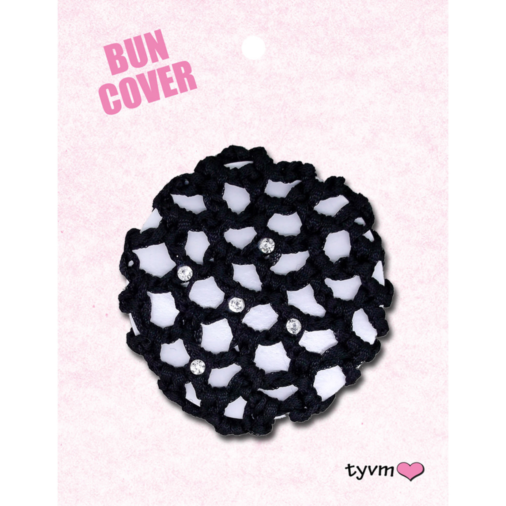 tyvm 44514 Mini Braided/ Crystan Bun Cover