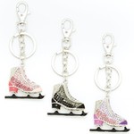 Dasha Designs 2819 Skate Keychain