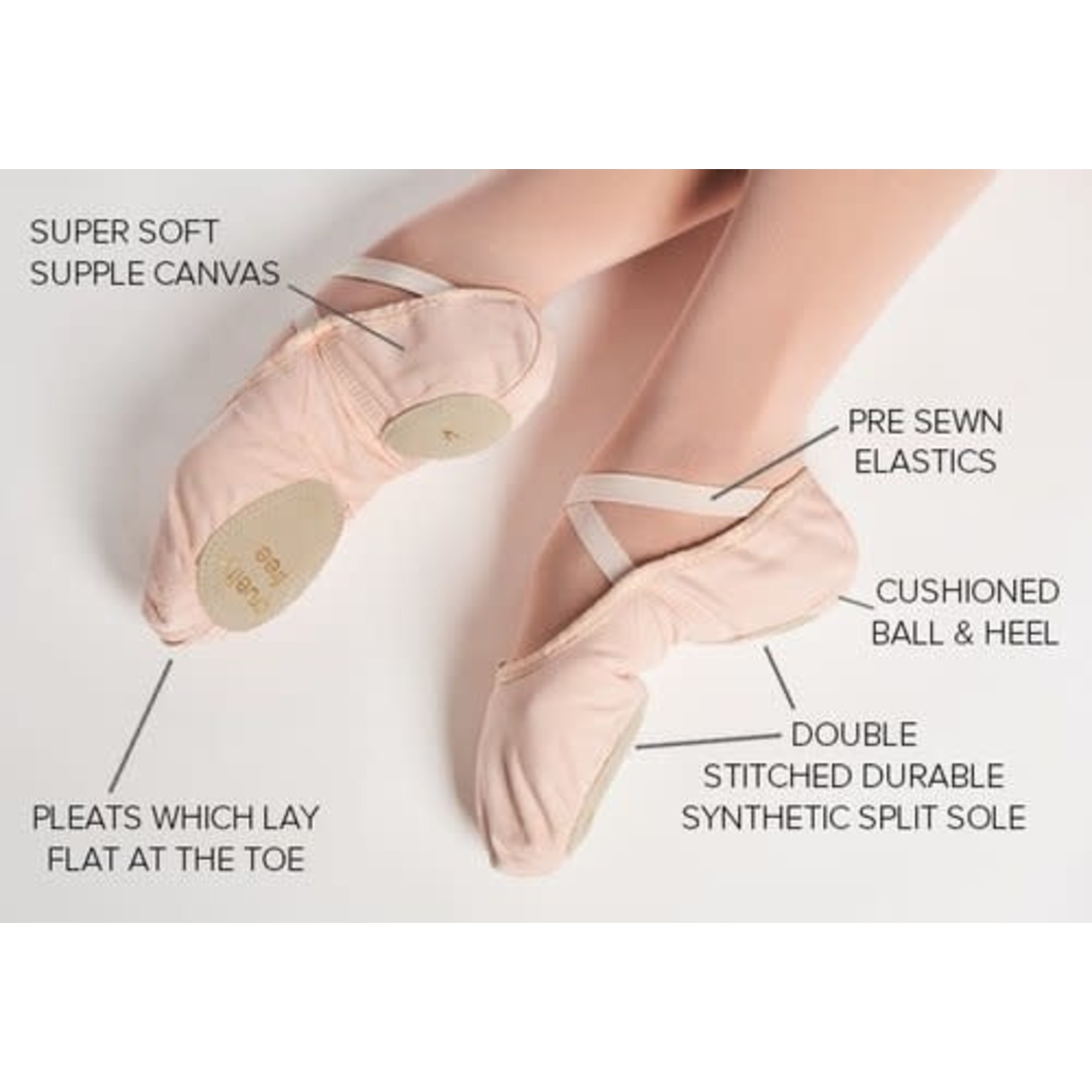 Cynthia King Rebelle Vegan Child's Ballet Shoe