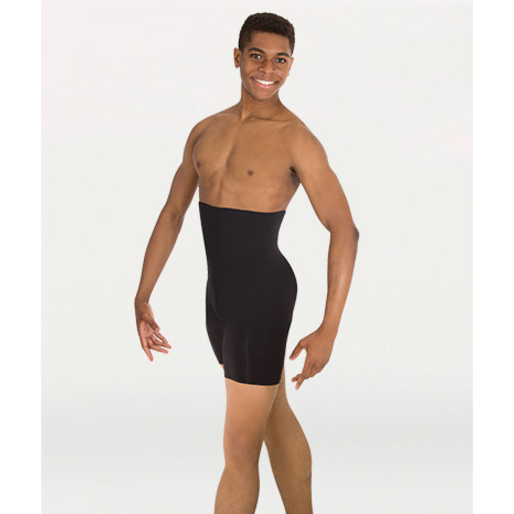 Body Wrappers M208 Hi/Roll-Down Waist Short
