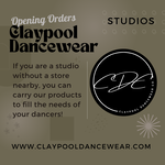 Claypool Dancewear Company Studio Opening Order