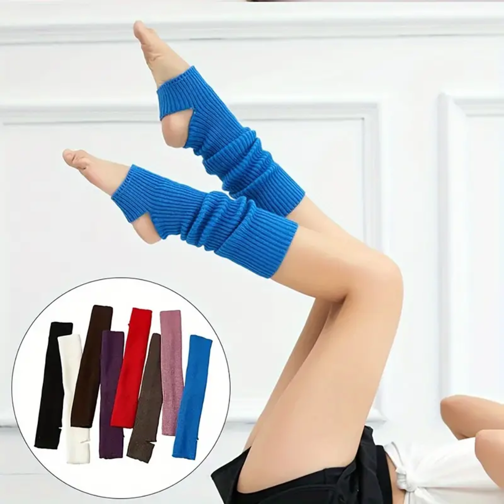 Claypool Dancewear Company AW001 Leg Warmers - 20" Stirrup