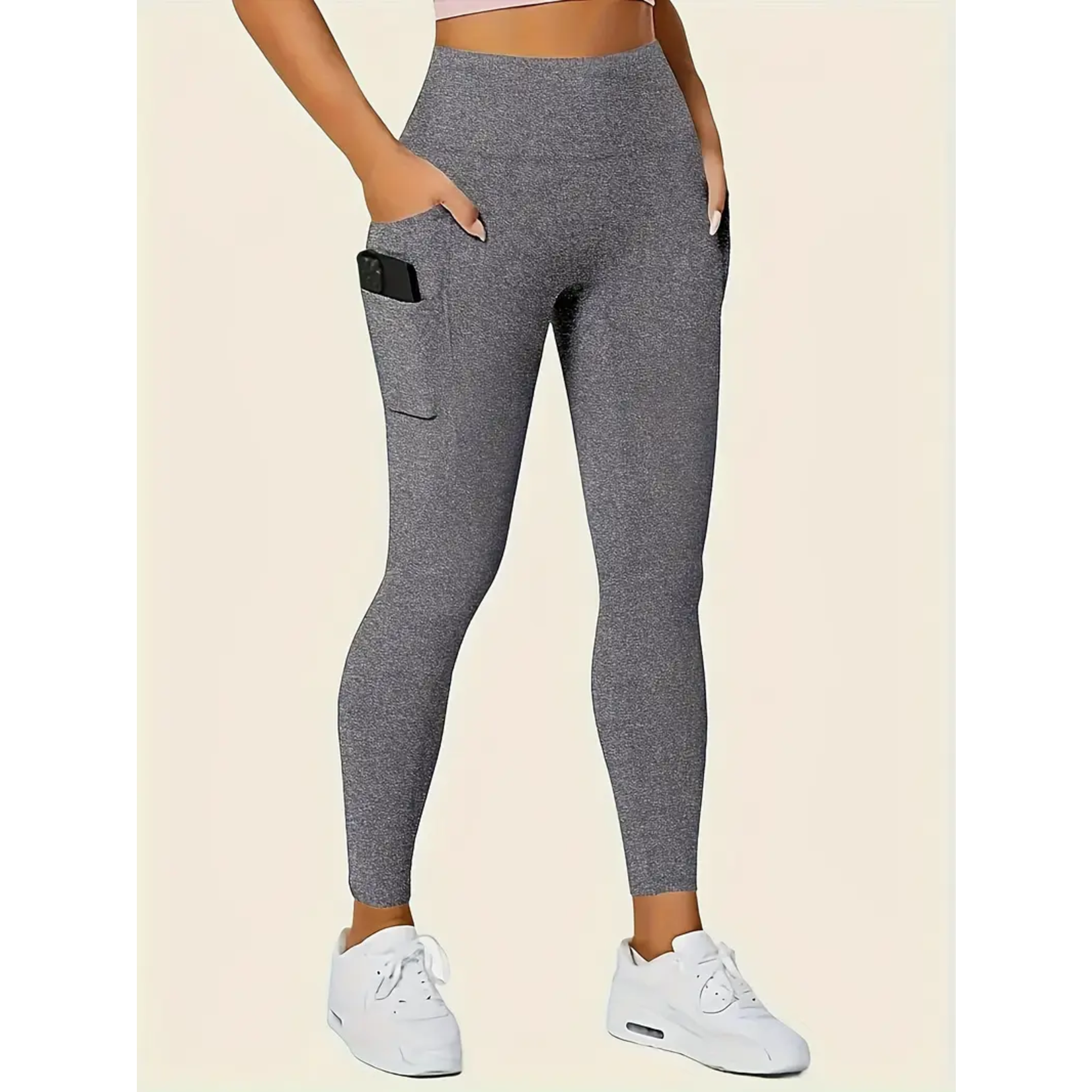 Claypool Dancewear Company WLP001 High-Waisted 3/4 Length Yoga Pants