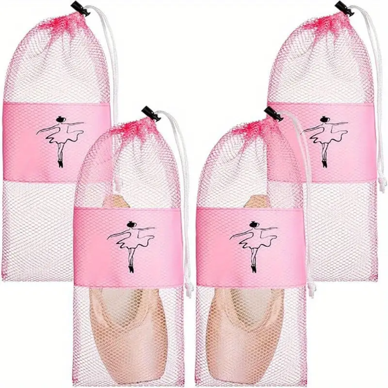 Claypool Dancewear Company ABA006 Mesh Drawstring Bag