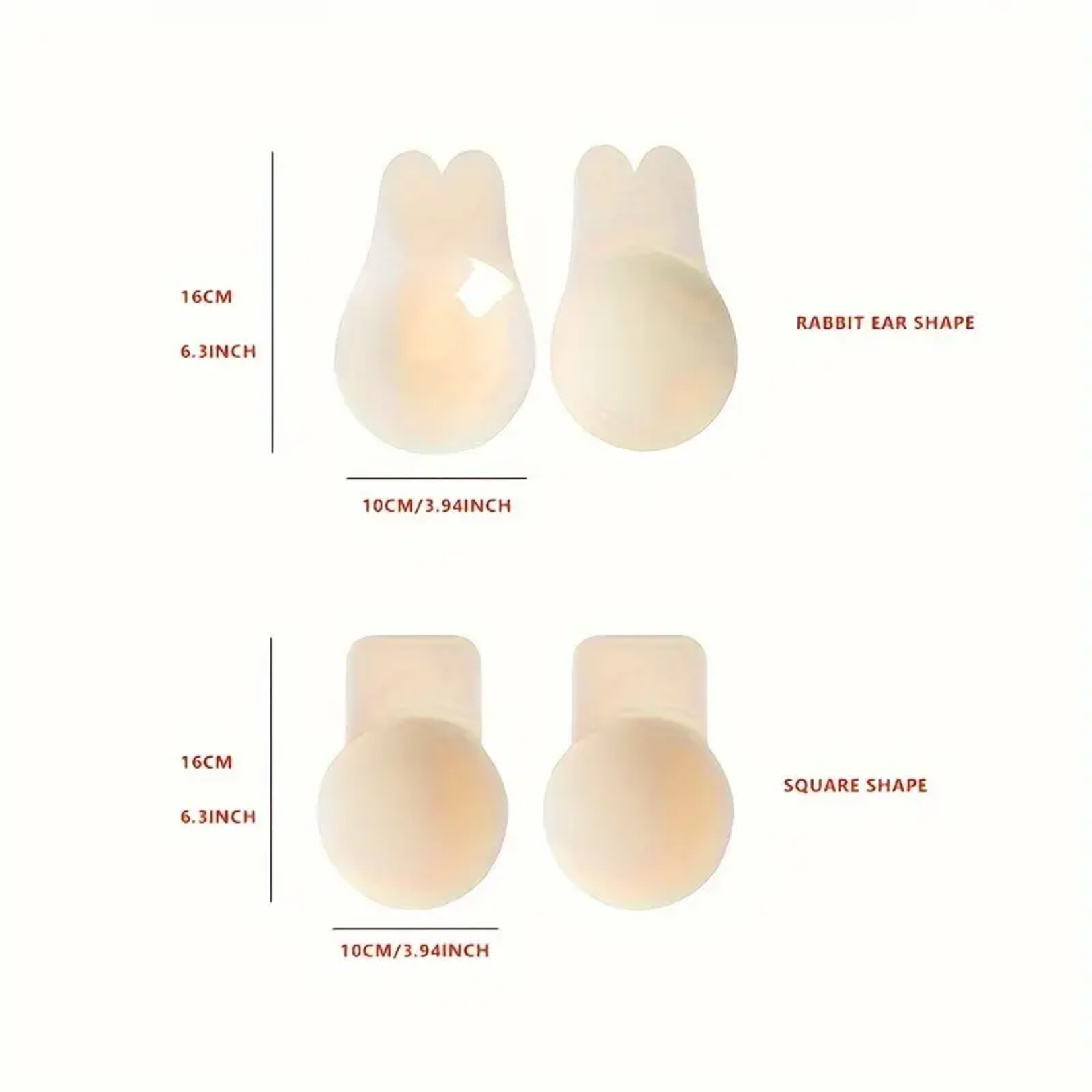 Claypool Dancewear Company AB005 Strapless Bra Pasties
