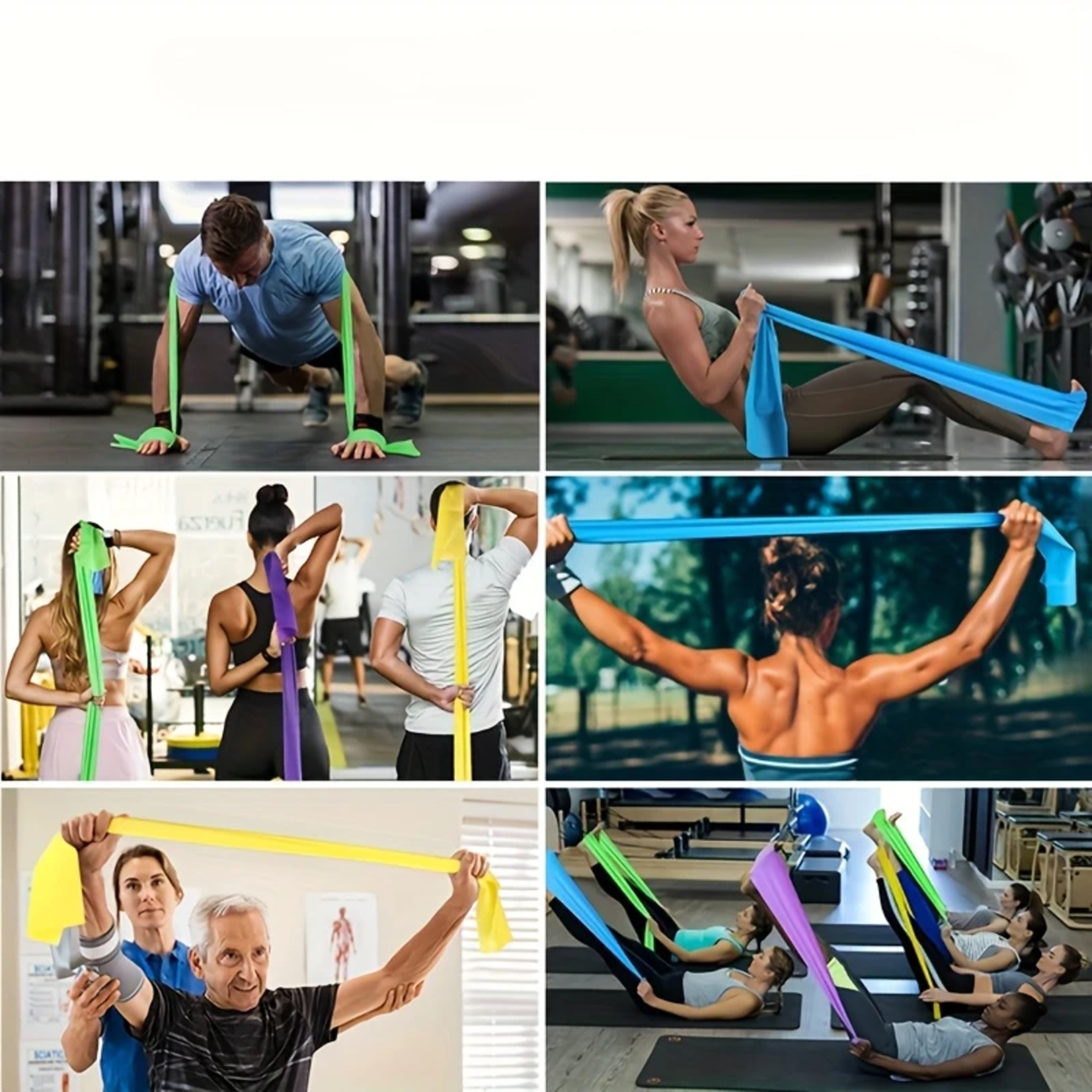 Claypool Dancewear Company AT013 Resistance Band Set of 3