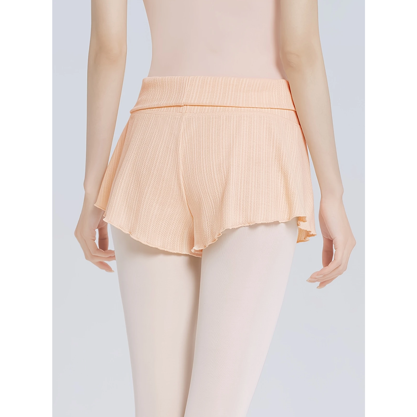Claypool Dancewear Company WW001 High-Waist Flared Ballet Shorts