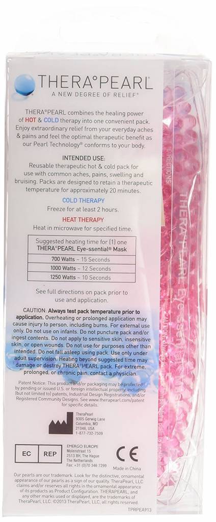 Performance Health Thera-Pearl Pink Eye-ssential Mask