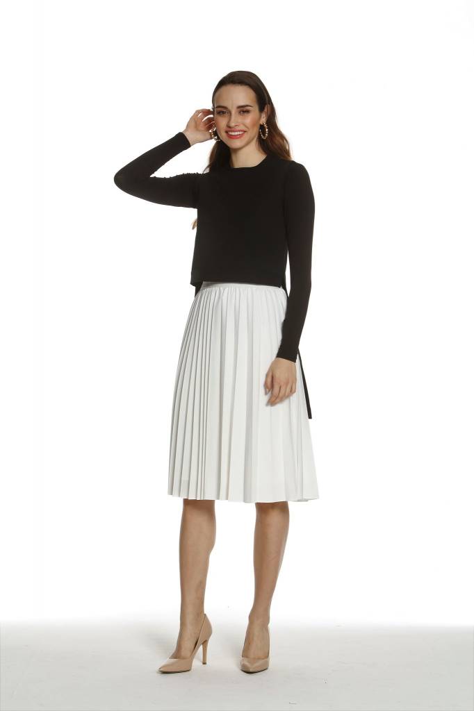 Accordion Pleat Skirt - Sheek Iconic Fashion