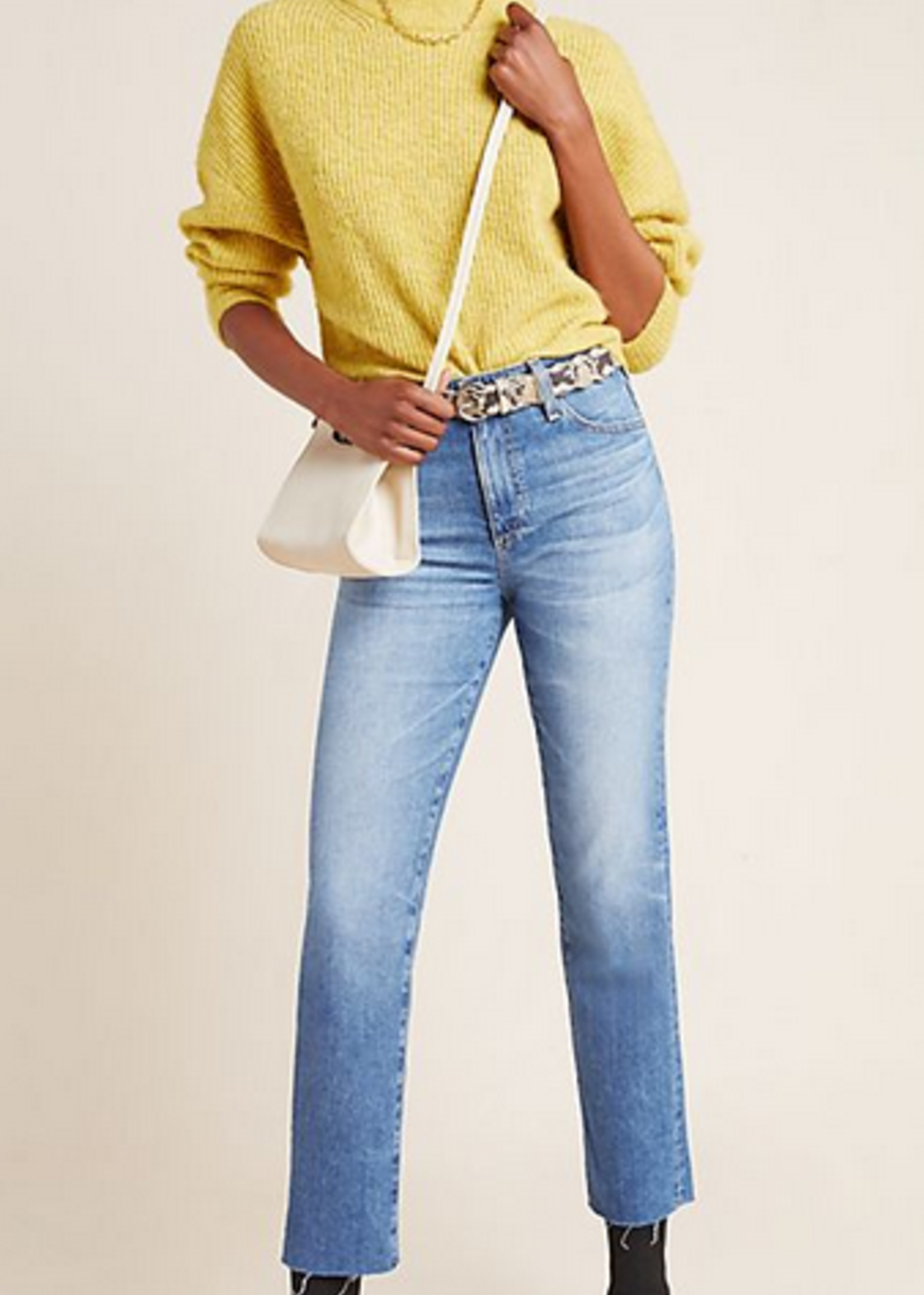 AG JEANS ISABELLE HIGH RISE STRAIGHT CROP