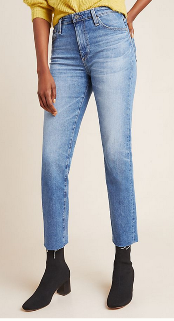 AG JEANS ISABELLE HIGH RISE STRAIGHT CROP