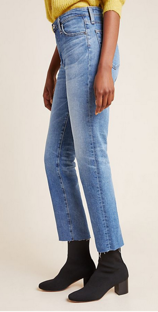 AG JEANS ISABELLE HIGH RISE STRAIGHT CROP