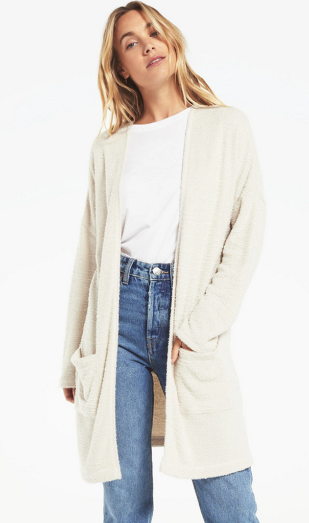 Z SUPPLY REMI FEATHER KNIT CARDI