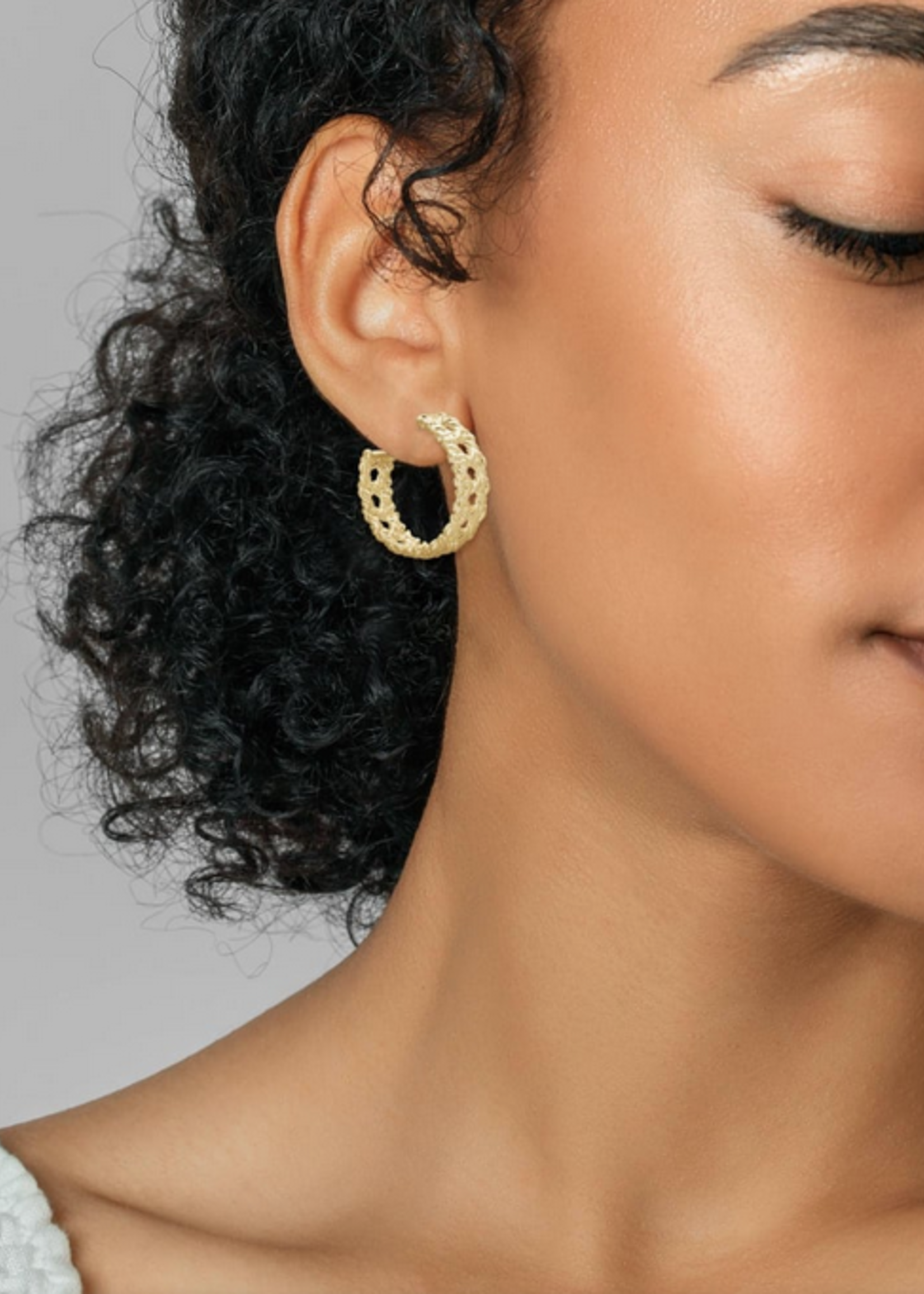 NATALIE HOOP EARRINGS