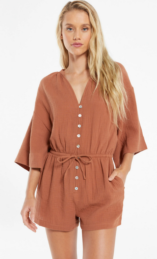 Z SUPPLY ZEPHYR GAUZE ROMPER