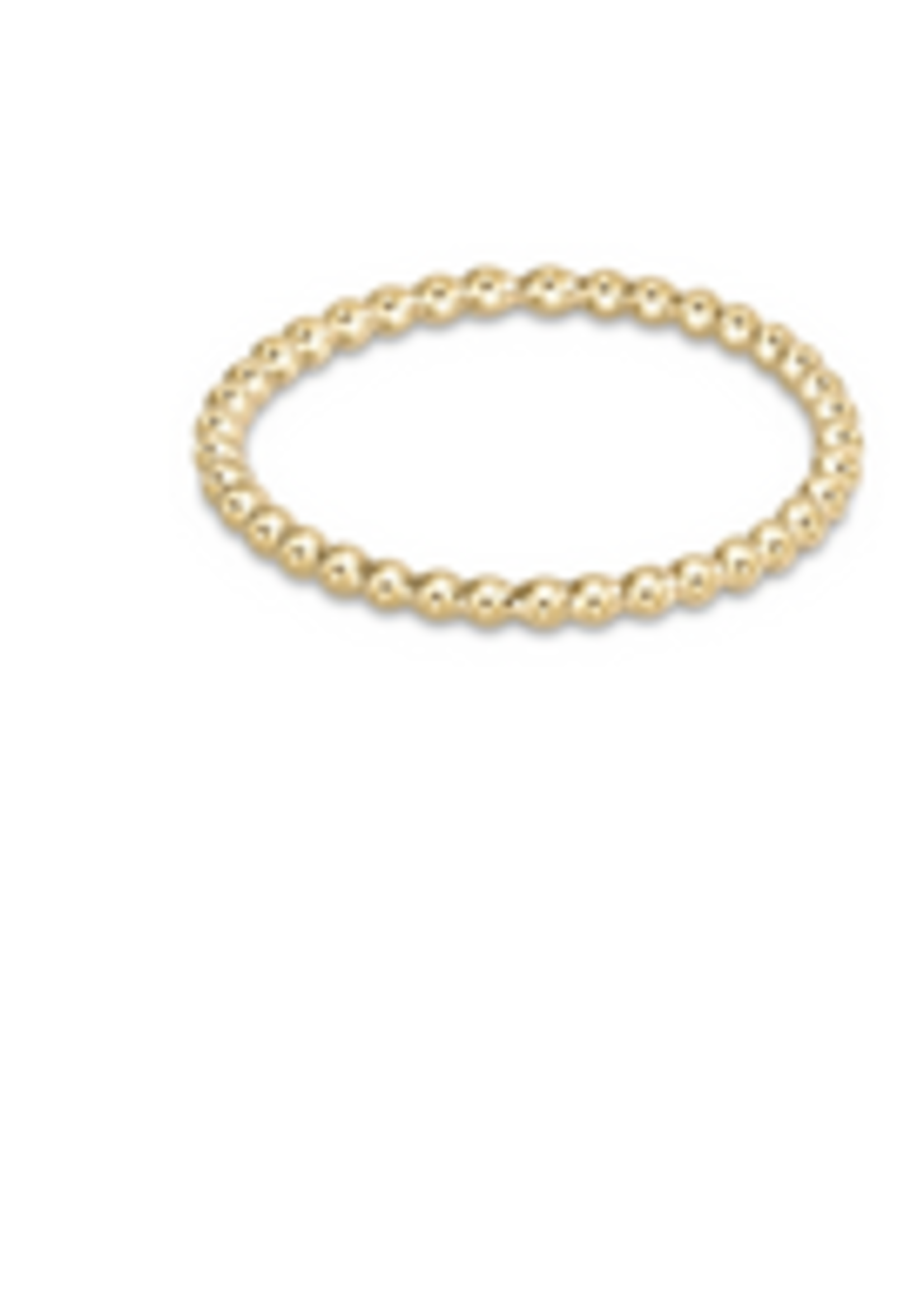 CLASSIC GOLD 2MM BEAD RING